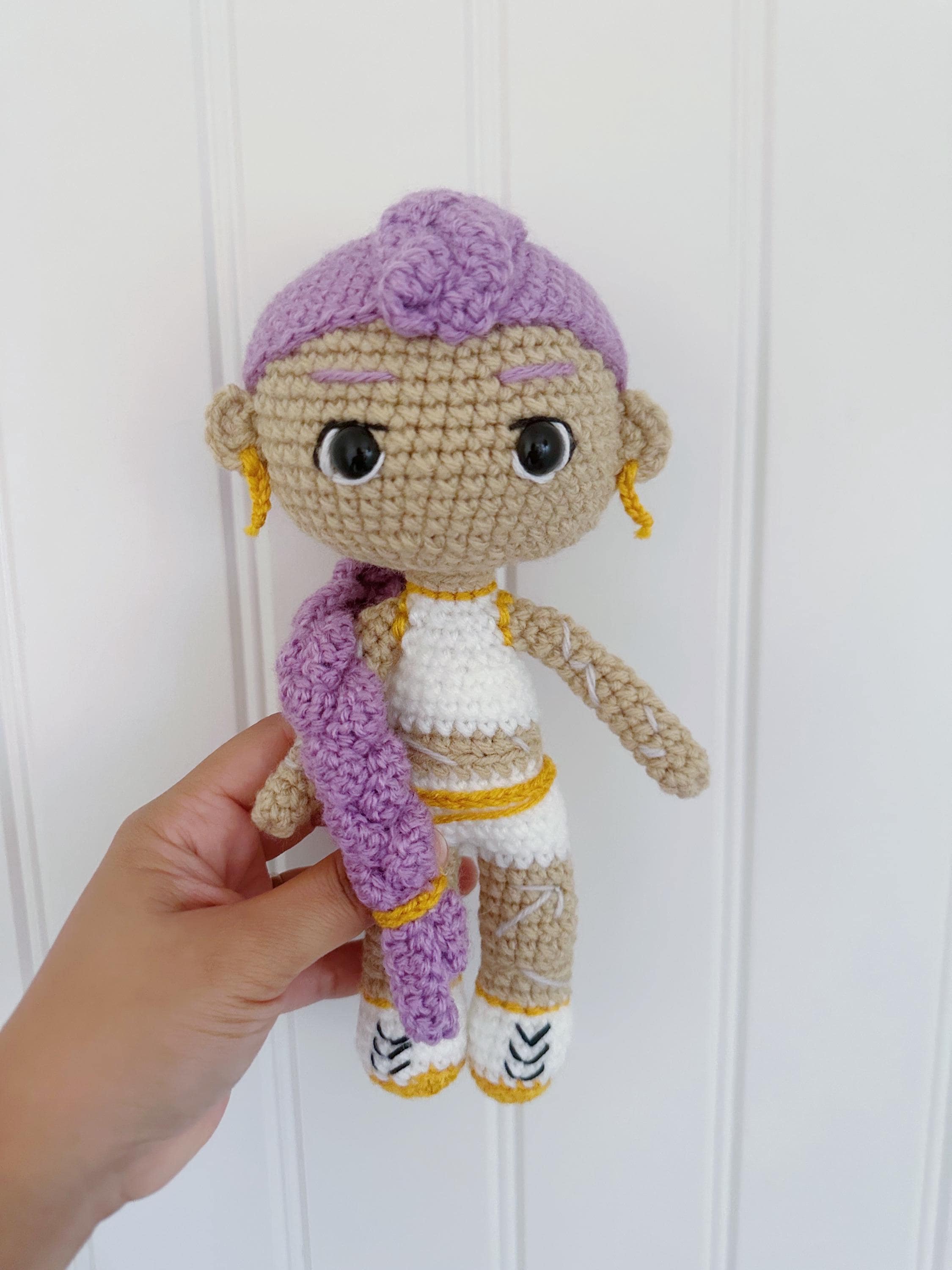 Rumi Doll K-pop Demon Hunters Amigurumi - Etsy