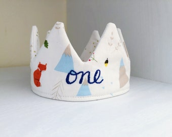 First birthday crown