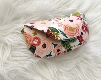 Floral sunglass case