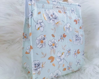 Floral lunch bag