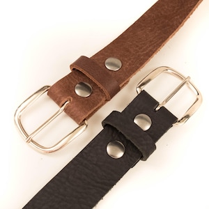 The Standard Belt, leather belt strap, full grain leather, mens belt, womens belt