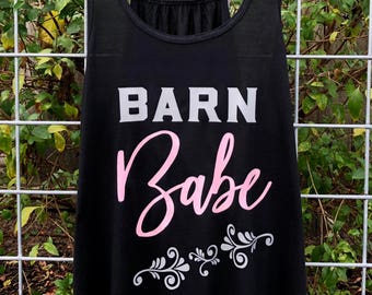 Cowgirl Tank Top, Racerback, Western Tank, Country Tank, Rodeo Tank, Southern, Barn, Ranch, Concert, Clothing, Top, Swag, Sleeveless, Horses