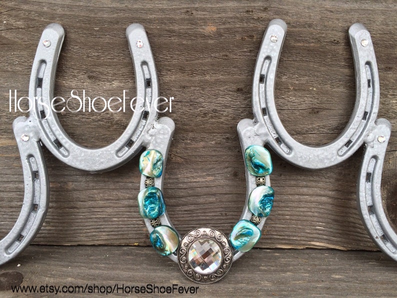 Welded Horseshoe Decor, Pony Horseshoes, Horses, Equine, Cowgirl, Barn
