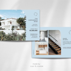 Real Estate Postcard, Residential Marketing, Real Estate Mailer, 5X7 post card, Realtor marketing, Canva template