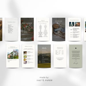 Destination Italy Wedding, Guest Guide, European Wedding, Mobile Canva Template, Pre-written content image 2