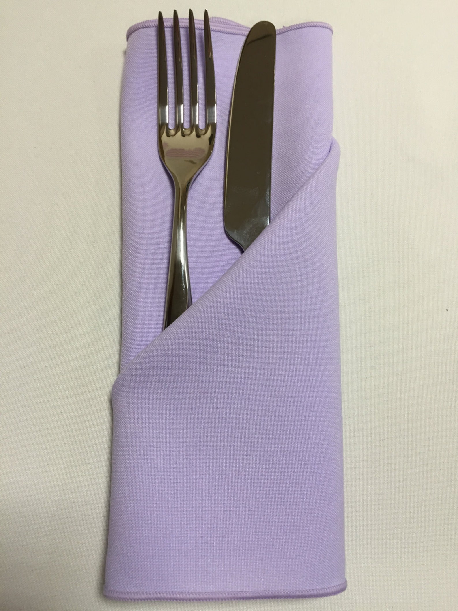 Lilac Napkins sold Individually Made From Polyester Fabric Etsy UK