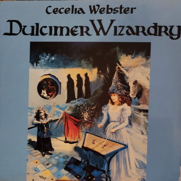 LP. Dulcimer Wizardry. Cecelia Webster.