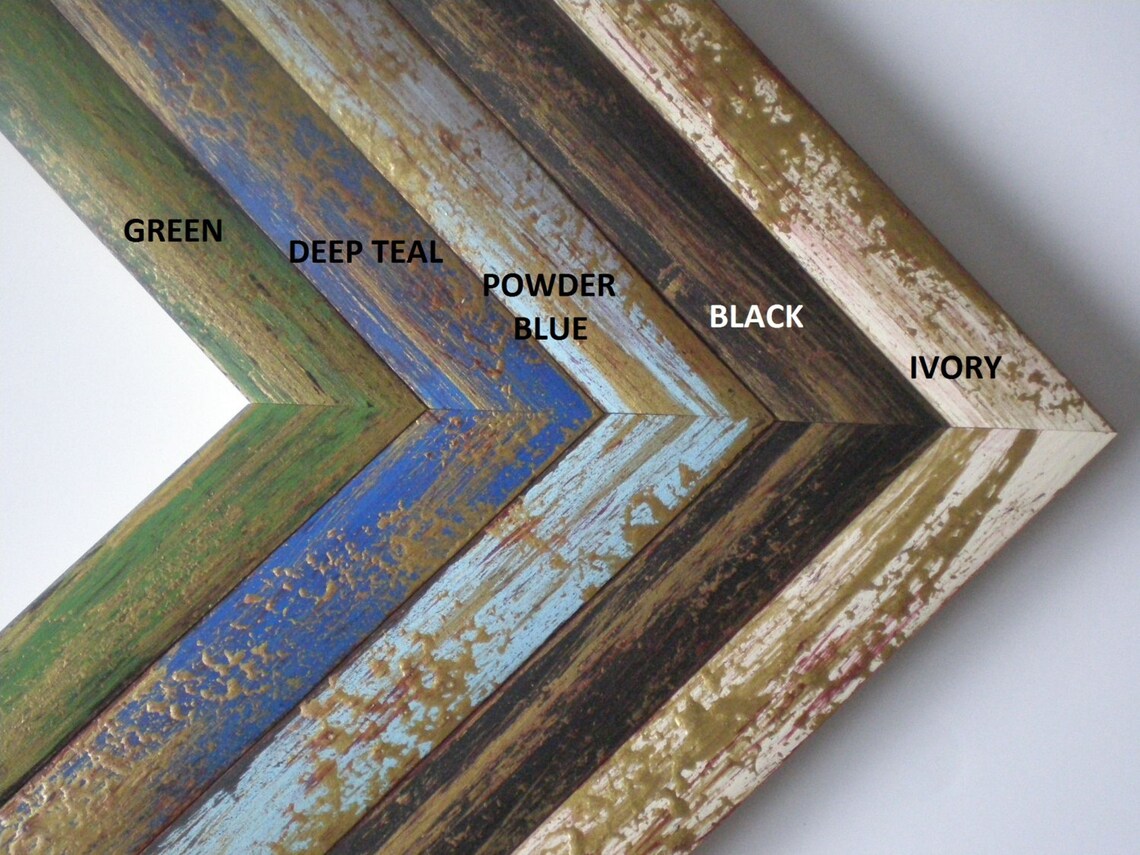 Picture frame A2 poster frame photo frame rustic wood frame Etsy