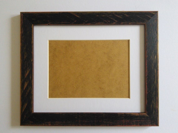 Rustic 8x8 Frame Black Picture Frame Wooden Home Decor Black Wall Frames  20x20cm Photo Frame Framing Real Wood Frame Solidwoodshop 