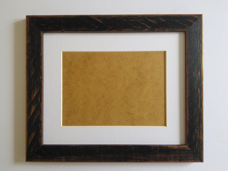 Black Frame 18x24 Rustic Picture Frame Poster Frame Wall Etsy UK