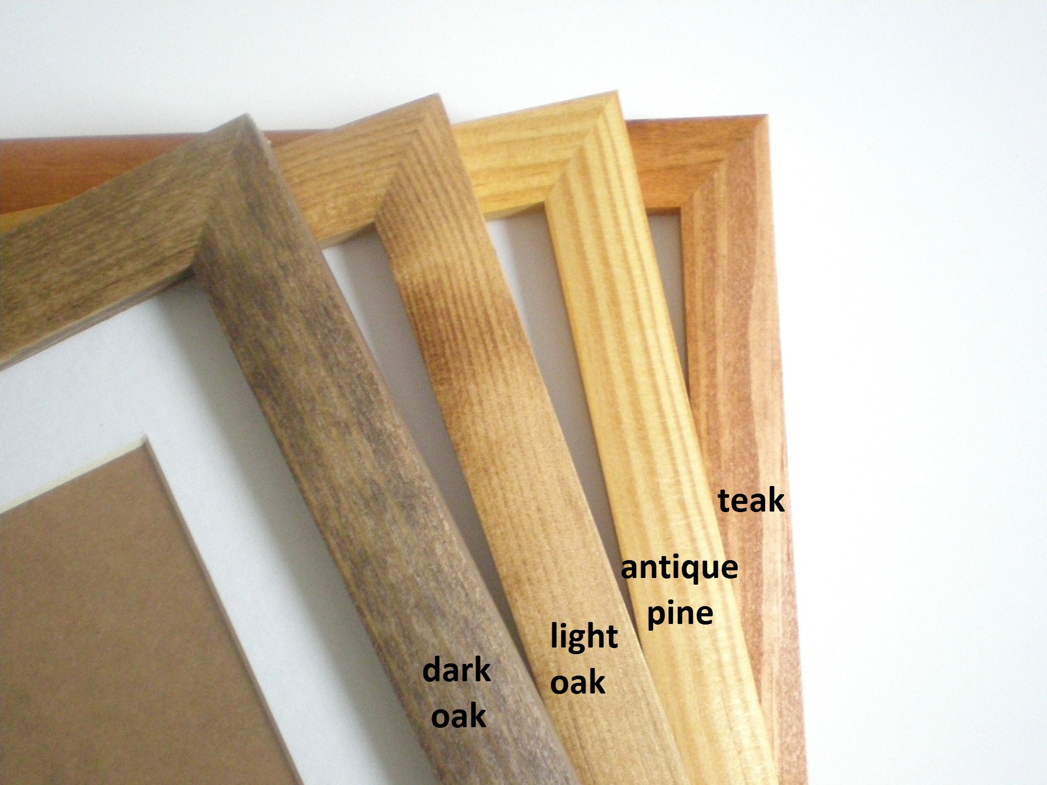 Picture Frame A4 Photo Natural Wood Wall Frames Delicate Light Oak Colored Teak Home Decor Solidwood