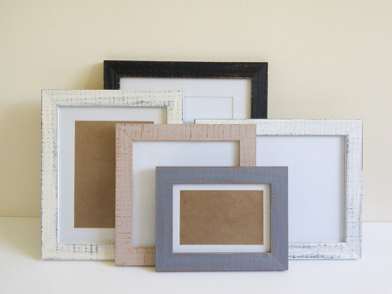 Rustic Poster Frame 13x19 Picture Frame Distressed Wall Etsy