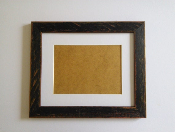 Large black picture 2024 frame with mount