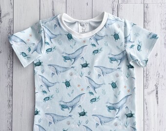 Whales and Turtles T-shirt