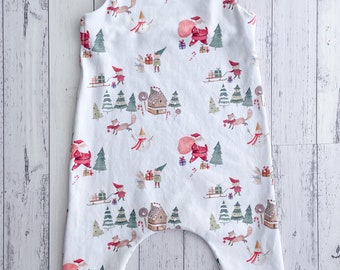 Snowy Santa Romper