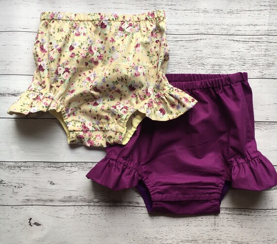 Ready To Send Plum and Eloise Flutter leg nappy/diaper cover. Etsy