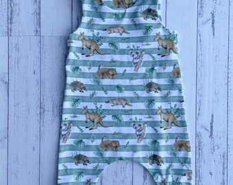 Native Australian Animal Romper