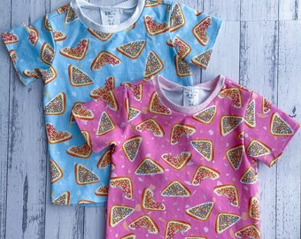 Pink, White or Blue Fairy Bread T-shirt