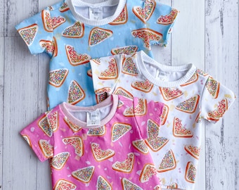 Pink, White or Blue Fairy Bread T-shirt