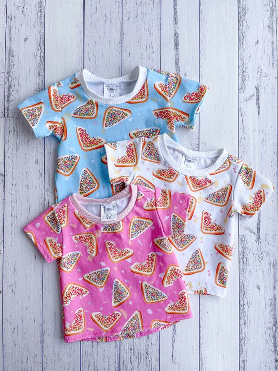 Pink, White or Blue Fairy Bread T-shirt