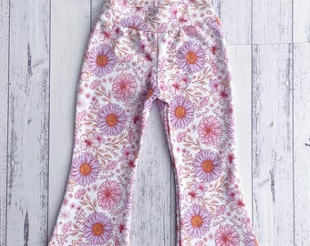 Roze bloemenflares