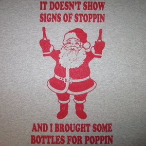 sweatshirt poppin bottles christmas shirt funny ugly sweater party top idea xmas gift idea for him or her xmas cute mens womens santa claus