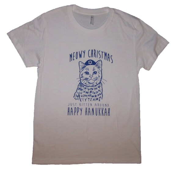 Meowy Christmas Holiday Tshirt - Funny Merry Catmas Tee Meowy Christmas Holiday Tshirt - Funny Merry Catmas Tee