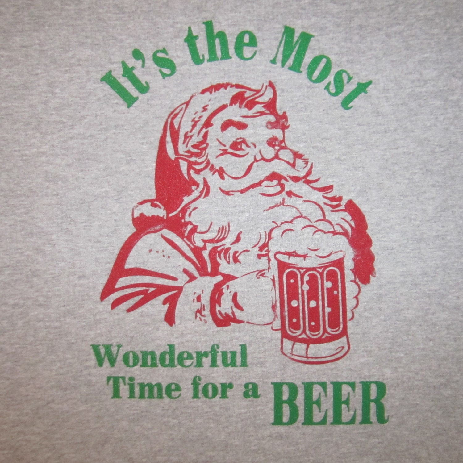 Sweatshirt its the most wonderful time for a beer funny | Etsy