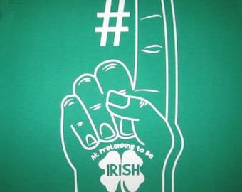 womens #1 at pretending to be irish t shirt vintage humor funny cute irish green tee american apparel st. patrick's day leprechaun paddys