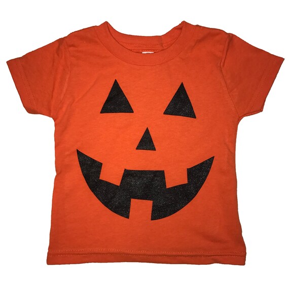 Calabaza talla cara camiseta camiseta halloween bebé bebé camiseta top ropa  divertida lindos niños regalo traje 6 12 18 24 meses niño niña niño niño -   México