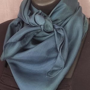 large square silk scarf special gift silk wedding anniversary special occasion silk accessory