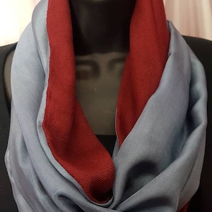 silk infinity scarf circular cashmere scarf