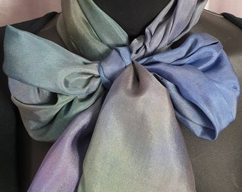 long silk scarf special gift silk wedding anniversary special occasion silk accessory