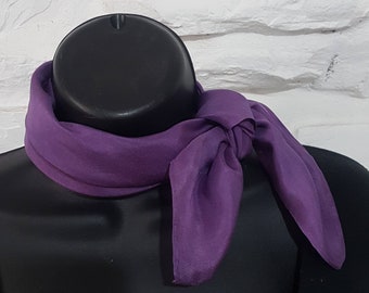purple neckerchief