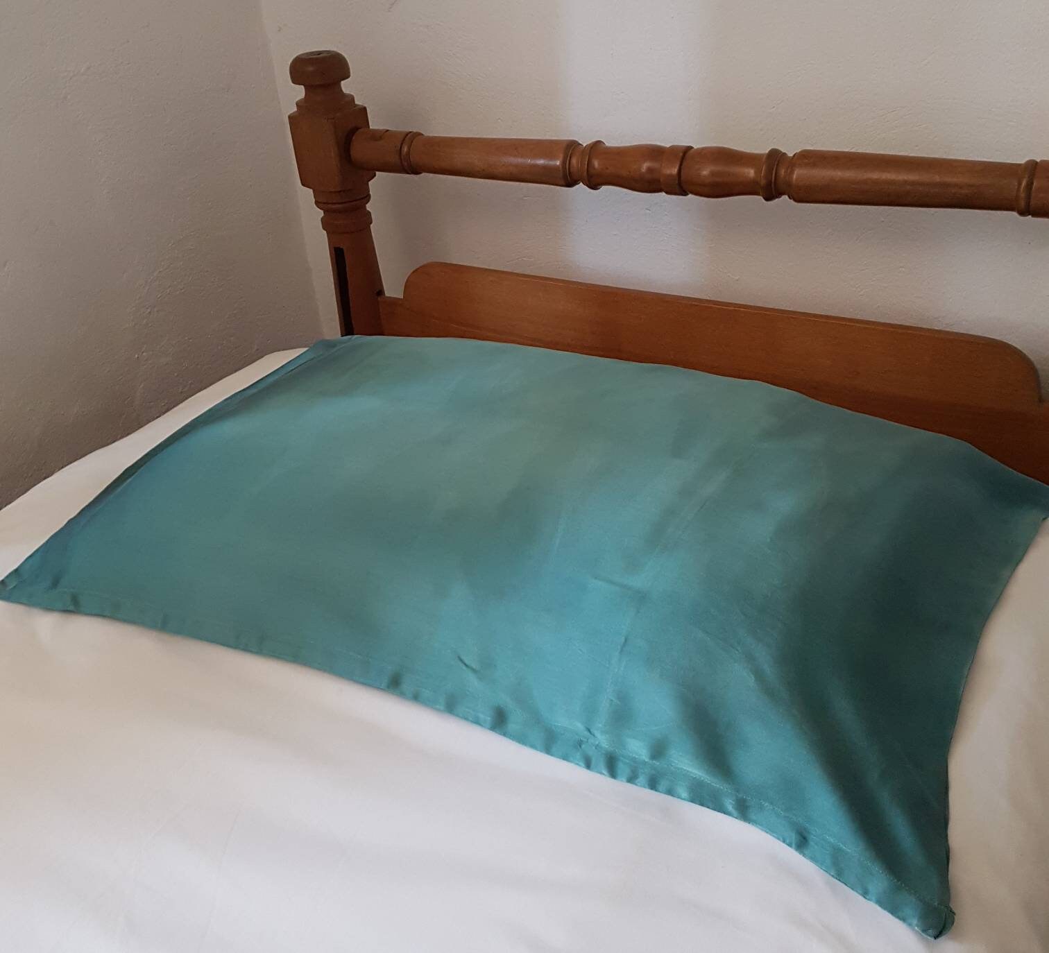 Pure silk pillowcase in sage green silk pillowcase silk Etsy