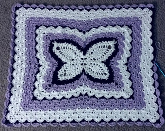 Butterfly in Lilacs