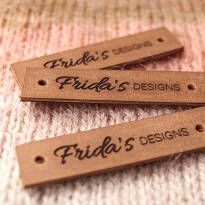 Sew on labels, custom clothing labels, personalized labels, care labels, labels for knitted products, custom label tags, set of 25