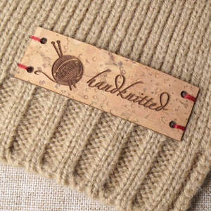 Labels For Handmade Items, Folding Labels, Vegan Product Tags, Knitting  Custom Clothing Labels Baby 25 Pc - Yahoo Shopping