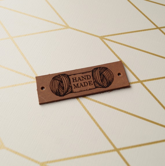 Labels for Handmade Items Cork Leather Labels Leather Tags 