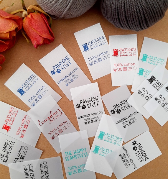 Personalized 2024 clothing labels