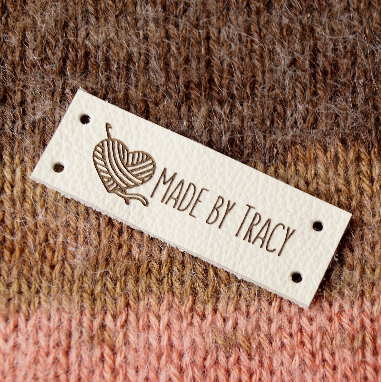 Labels for handmade items knitting labels custom garment Etsy