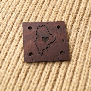 Cork tags sewing, custom clothing tags, vegan cork leather labels, Customized tags, logo branding tags, garment labels, set of 25 pc