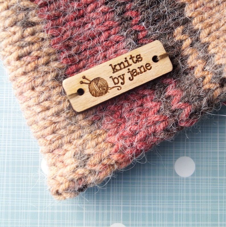 Wooden Labels Custom Clothing Labels Personalized Label Etsy