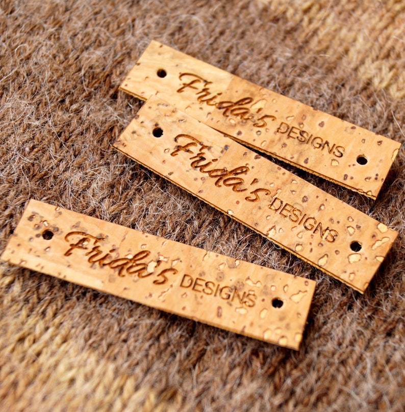 vegan labels vegan leather labels garment labels set of 25 pc Vegan leather labels logo branding tags custom knitting tags