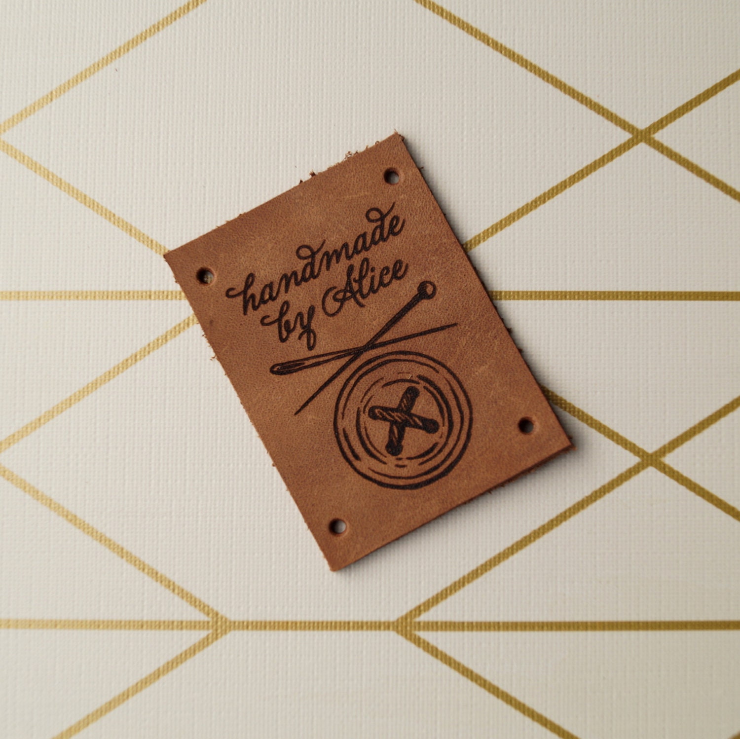 Leather Clothing Labels Custom Labels Personalized Care Etsy