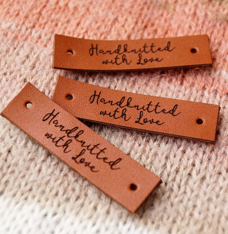 Custom Leather Labels Garment Labels Personalized Labels Etsy