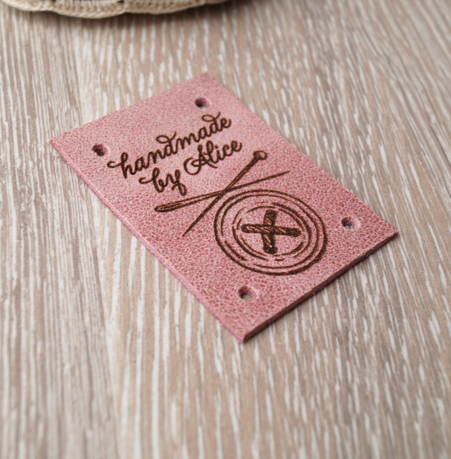 Labels for Handmade Items, Center Fold Leather Labels, Labels, Leather Tags,  Branding Logo Labels, Personalized Leather Labels 
