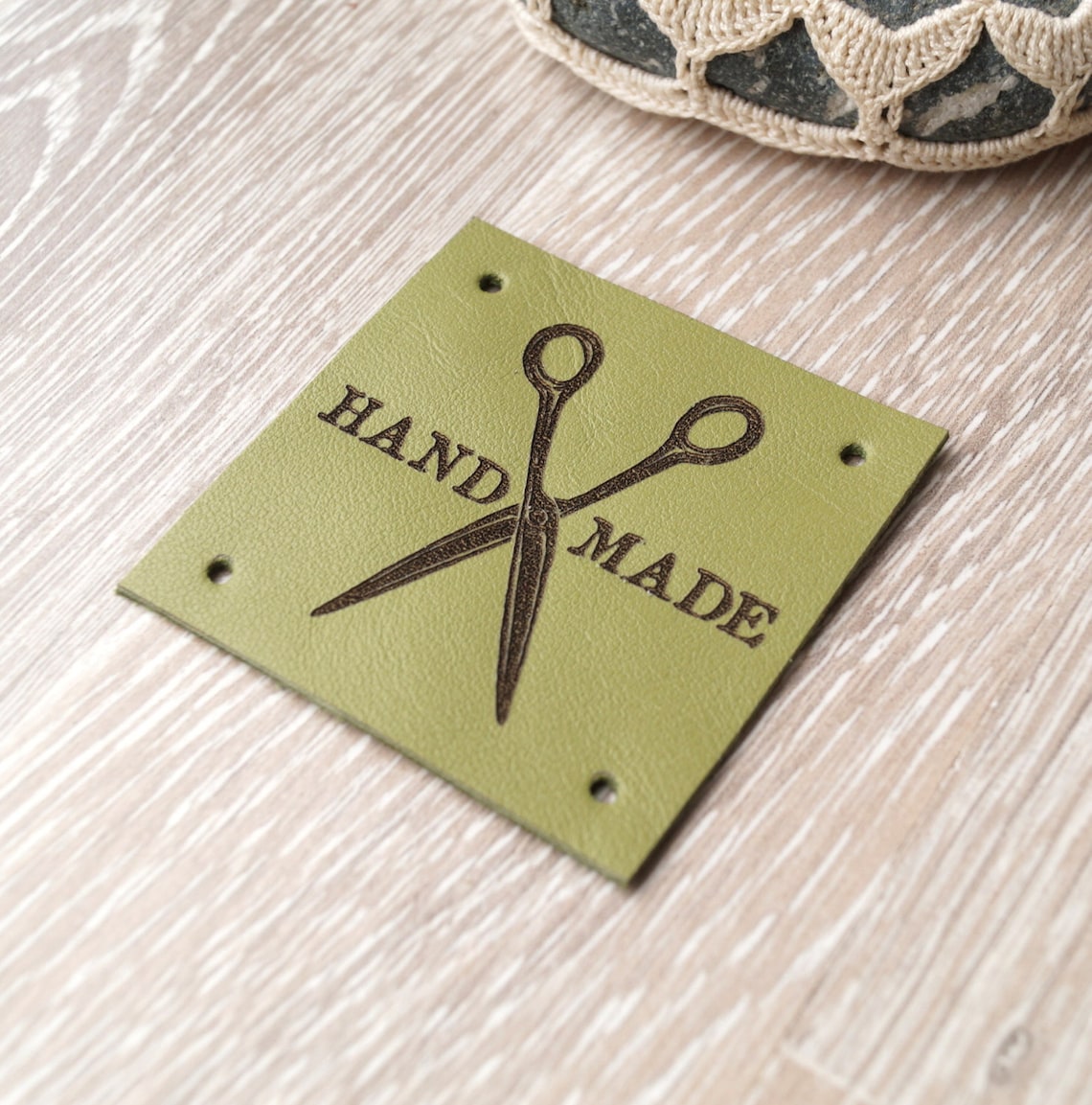 Logo Leather Labels Custom Labels Personalized Leather Etsy