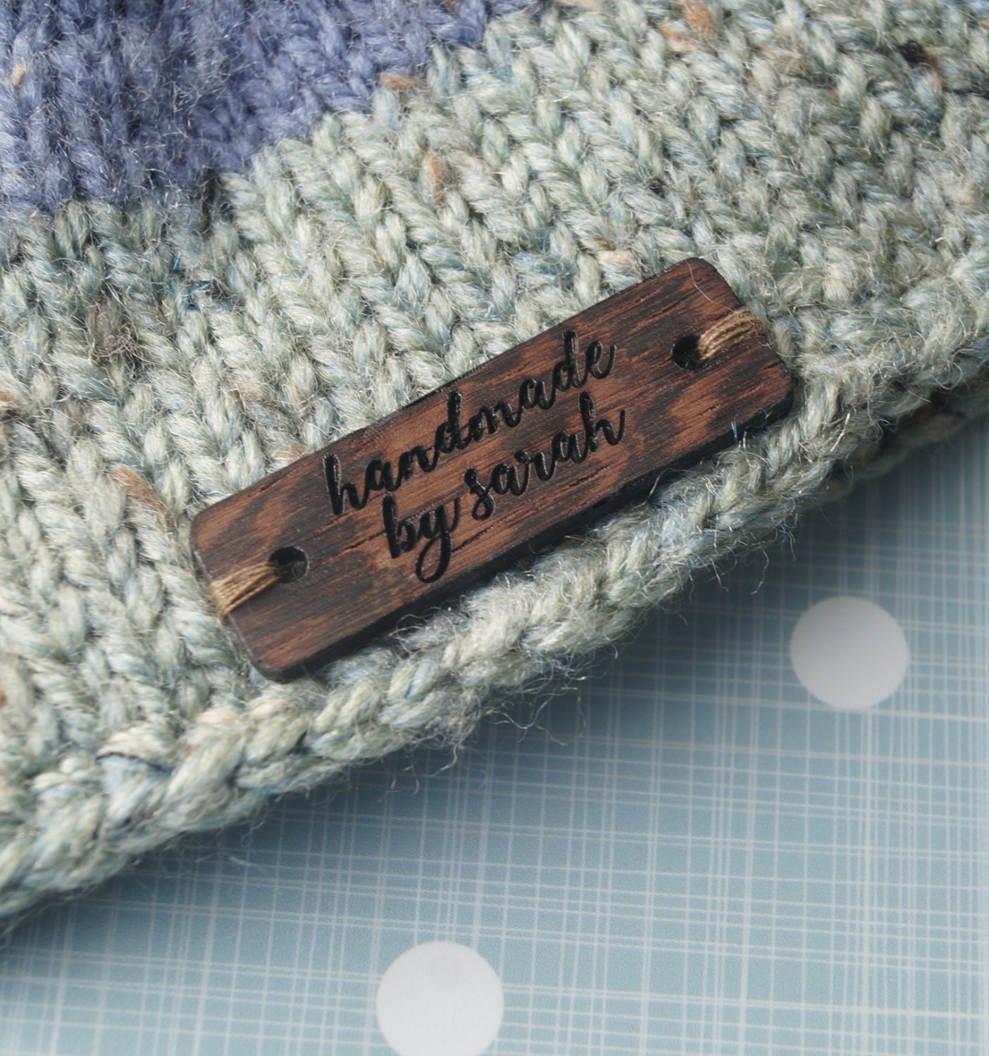 Custom Clothing Labels Wooden Garment Personalized