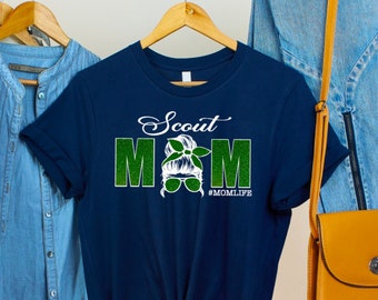 Scout Mom Life Shirt: 100% Cotton Unisex Fit